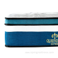 cooling gel-infused memory foam pocket spring mattress